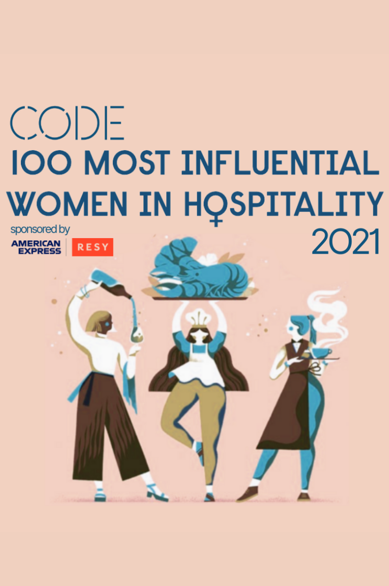 100 most influential women in hospitality 2021 CODE