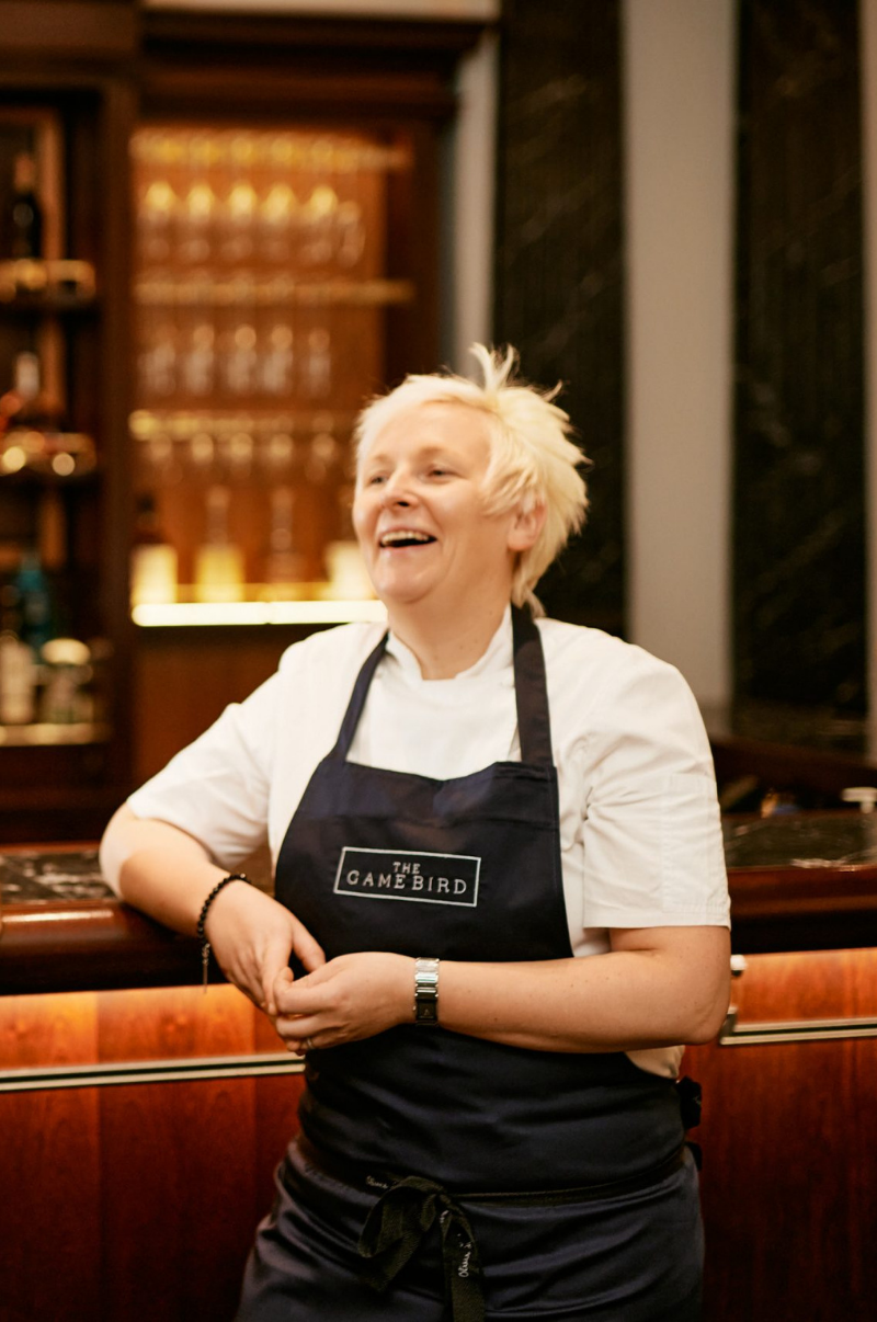 Lisa GoodwinAllen develops new menu at The Game Bird in London CODE
